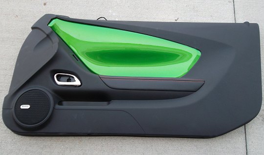 Camaro door shop panel light
